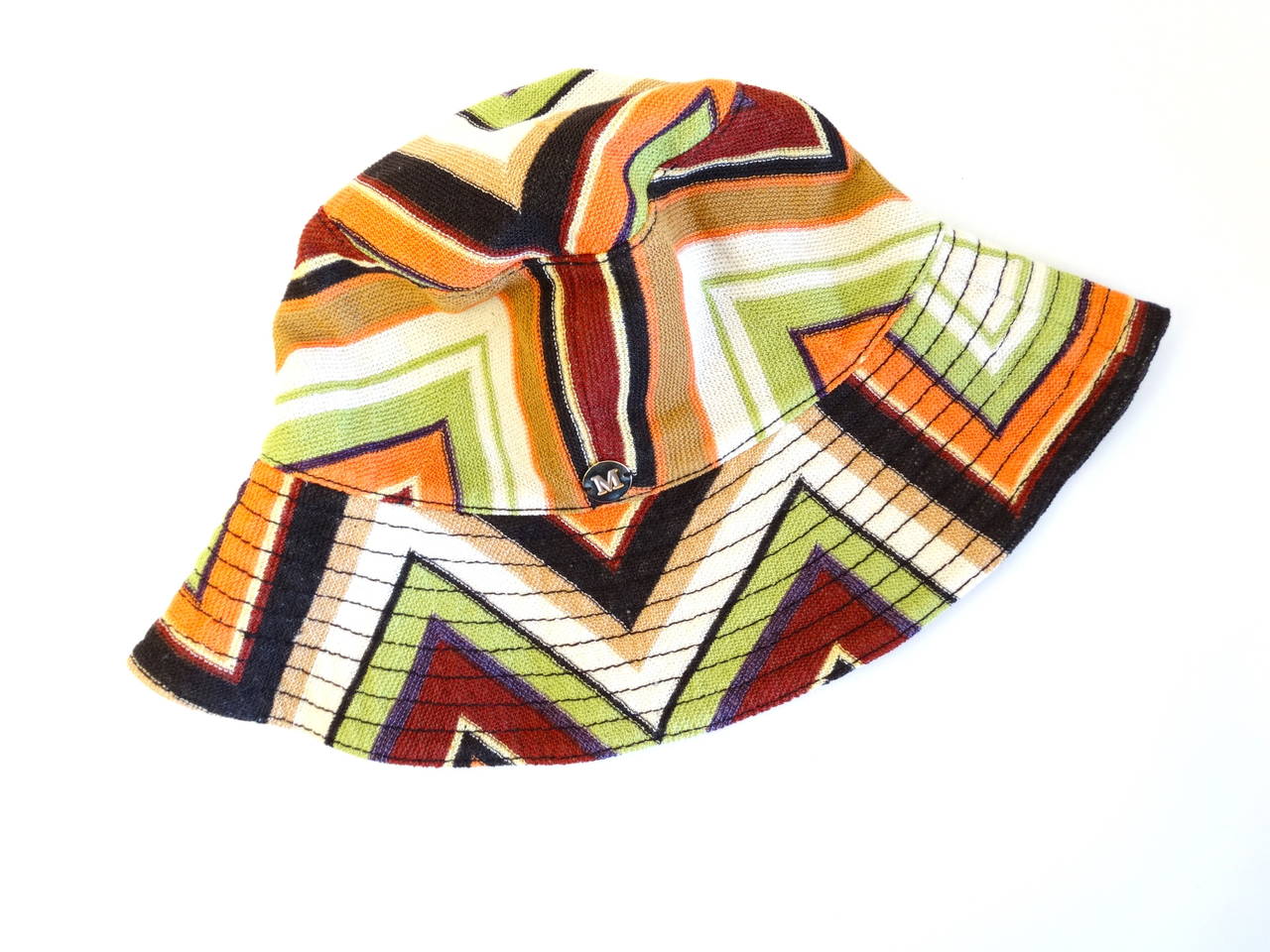 Vintage Missoni Knit Bucket Hat 2