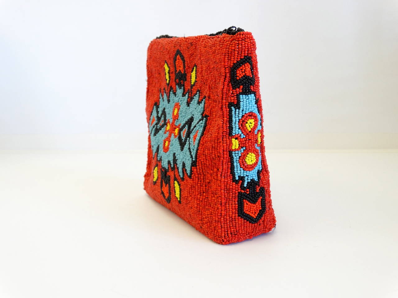 Beaded Southwest Tribal Shoulder bag, 1993  1