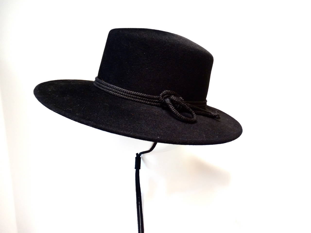 1980s Adolfo II Bolero Hat for Saks Fifth Avenue In Excellent Condition In Scottsdale, AZ
