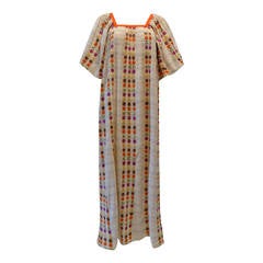 Retro 1970s Guillermina Bohemian Maxi Dress