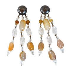 1980s Giorgio Armani Runway Earrings 10