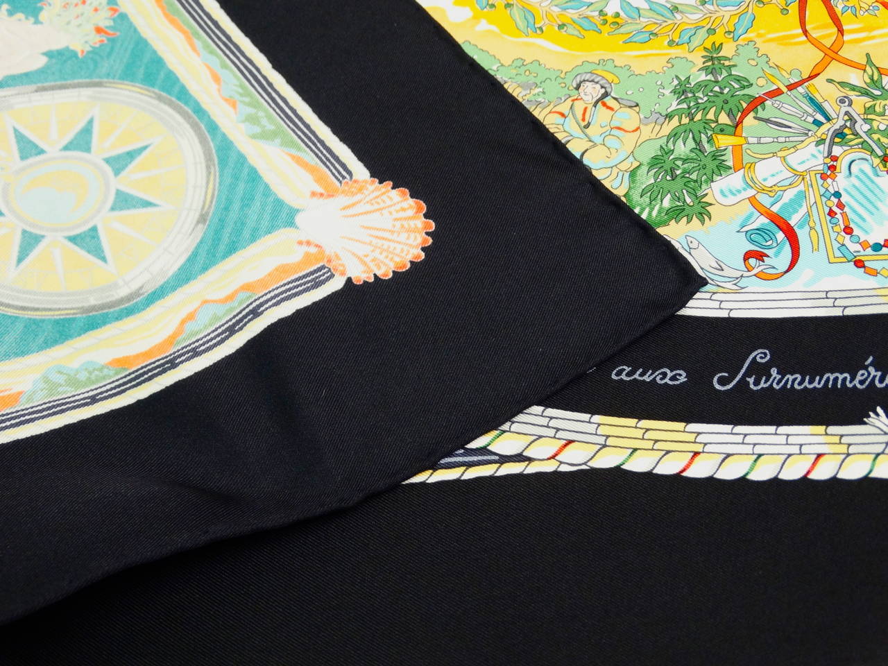 2009 Hermes Paris Per Astra Ad Astra Silk Scarf by Sandra Laroche 4