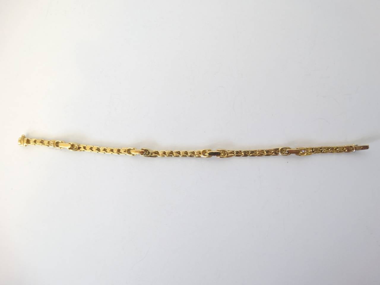 Van Cleef & Arpels Marquise Diamond Gold Bracelet 5