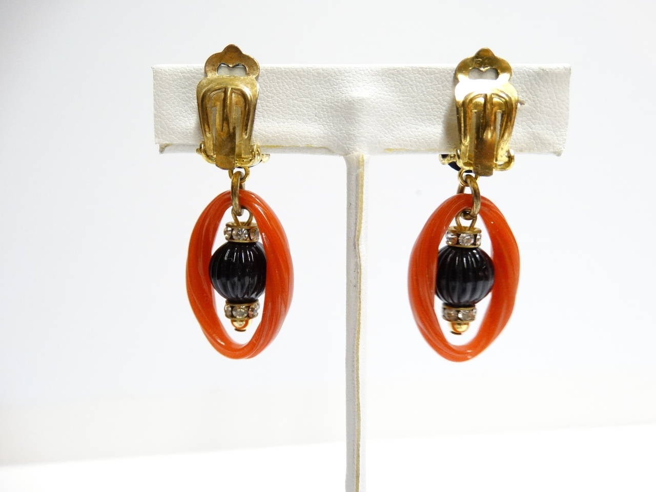 Women's 1970s Christian Dior Dangle Earrings