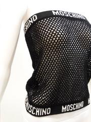2015 Moschino Fishnet Tube Top