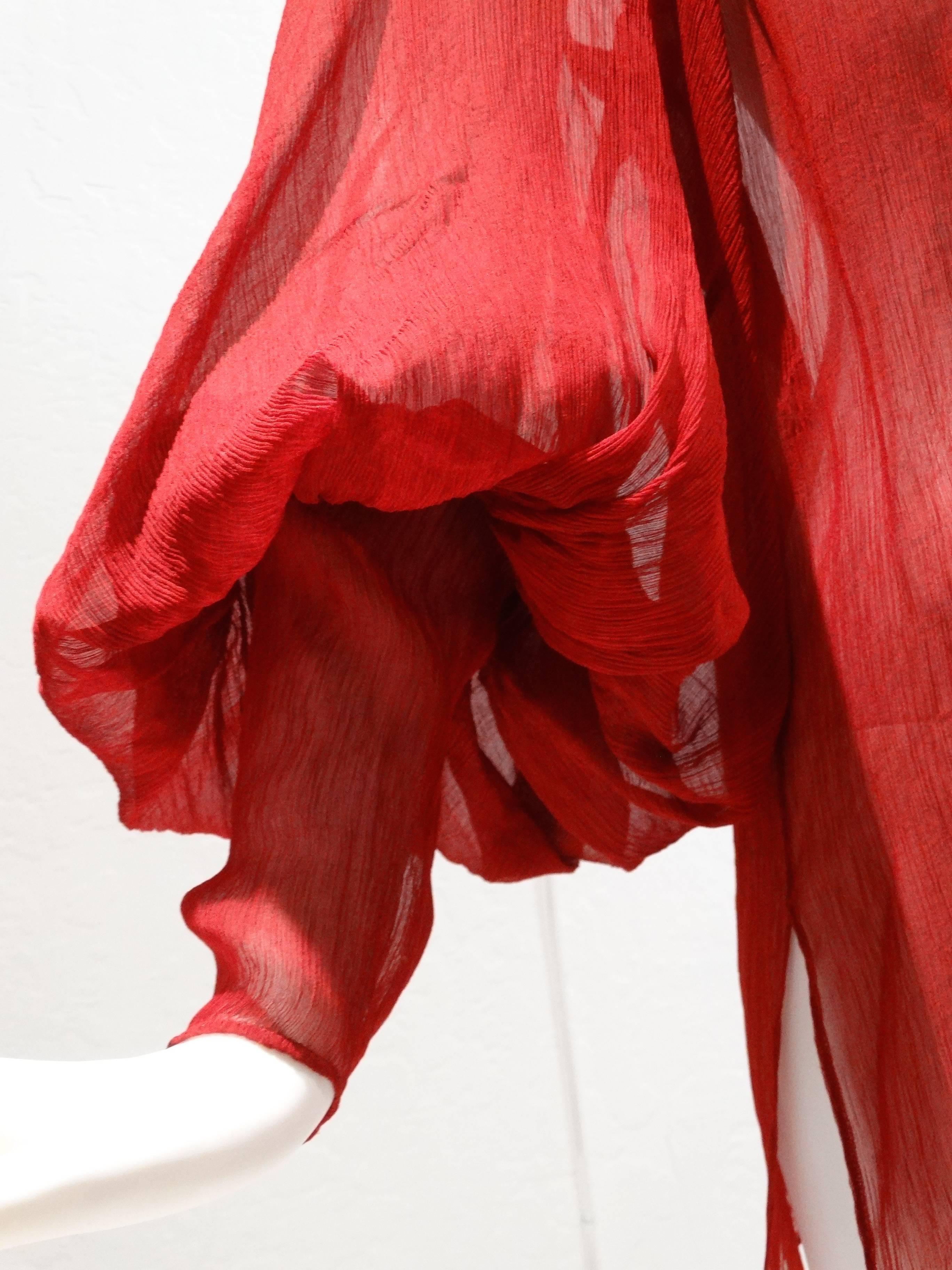 2007 Hermes Silk Blouse designed by Jean Paul Gaultier 1