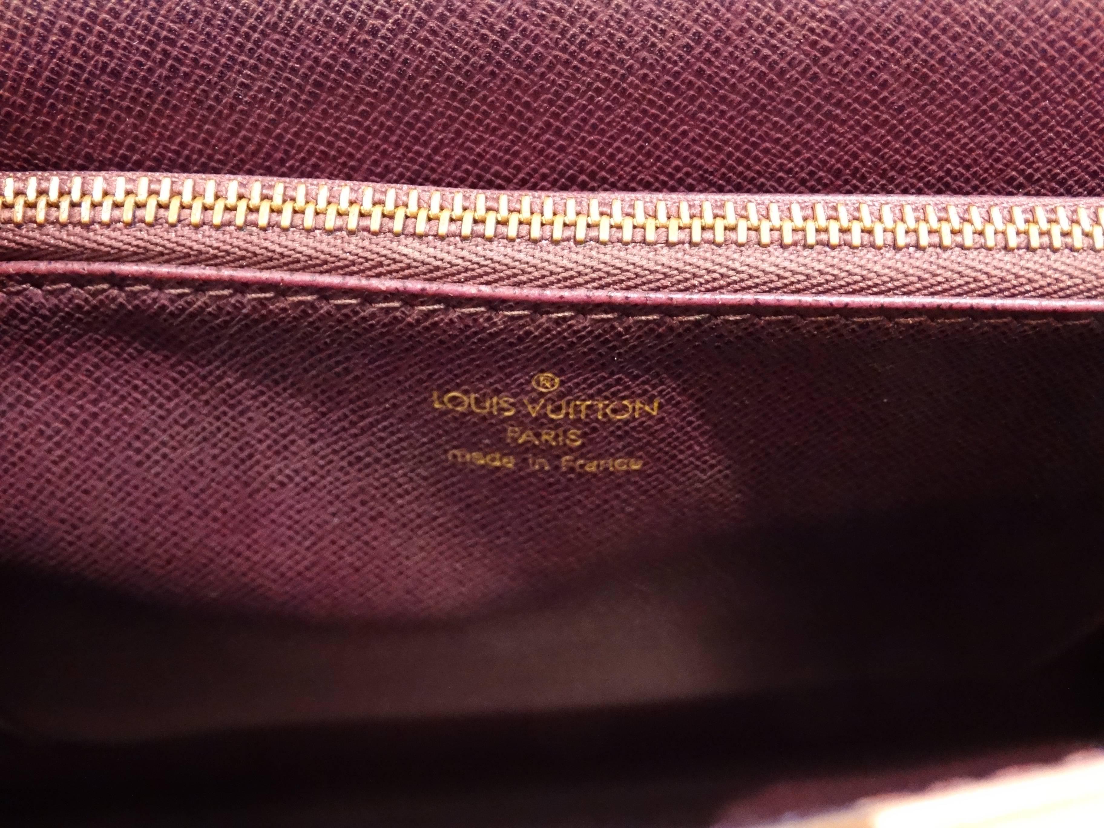 1995 Louis Vuitton Yellow Epi Leather Malesherbes Bag In Excellent Condition In Scottsdale, AZ
