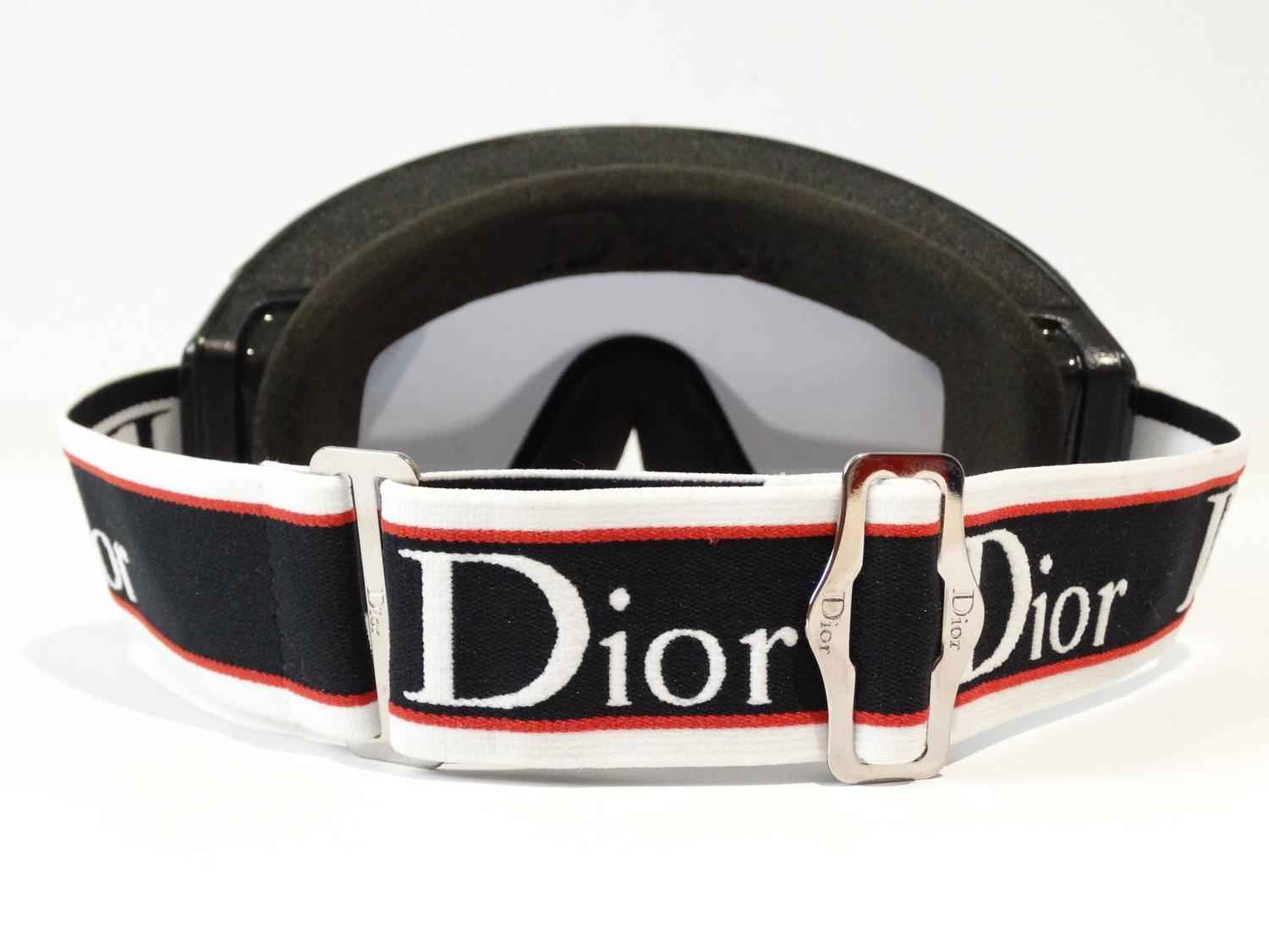 1980s Christian Dior Mirrored Ski Goggles at 1stdibs