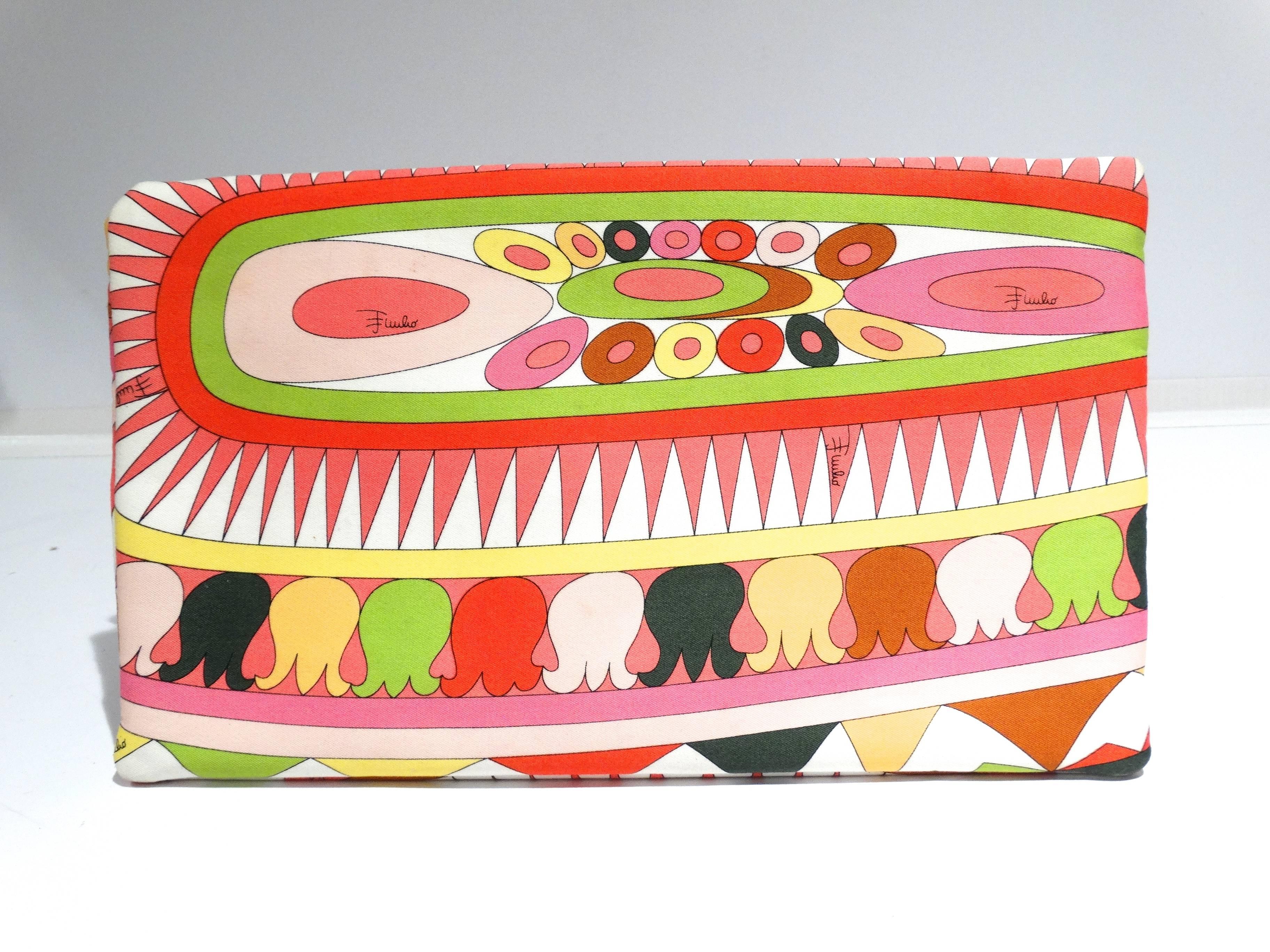 1990s Emilio Pucci Fold-Over Clutch 2