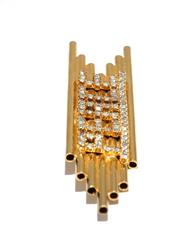 1970s William De Lillo "PEACE"Brooch