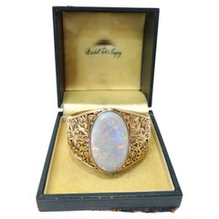Australian Opal 87 carat  Cabochon Bracelet