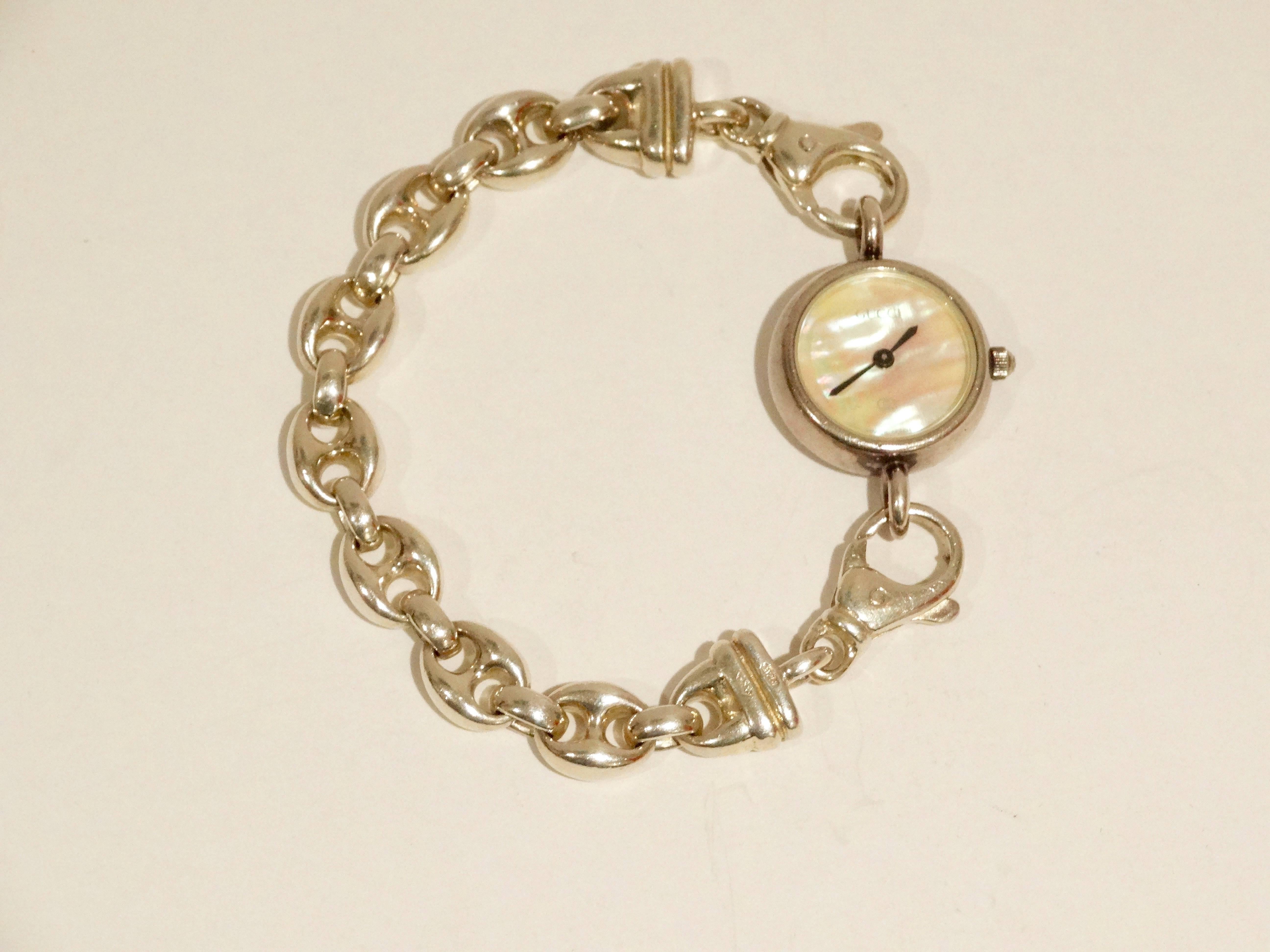 gucci charm bracelet watch