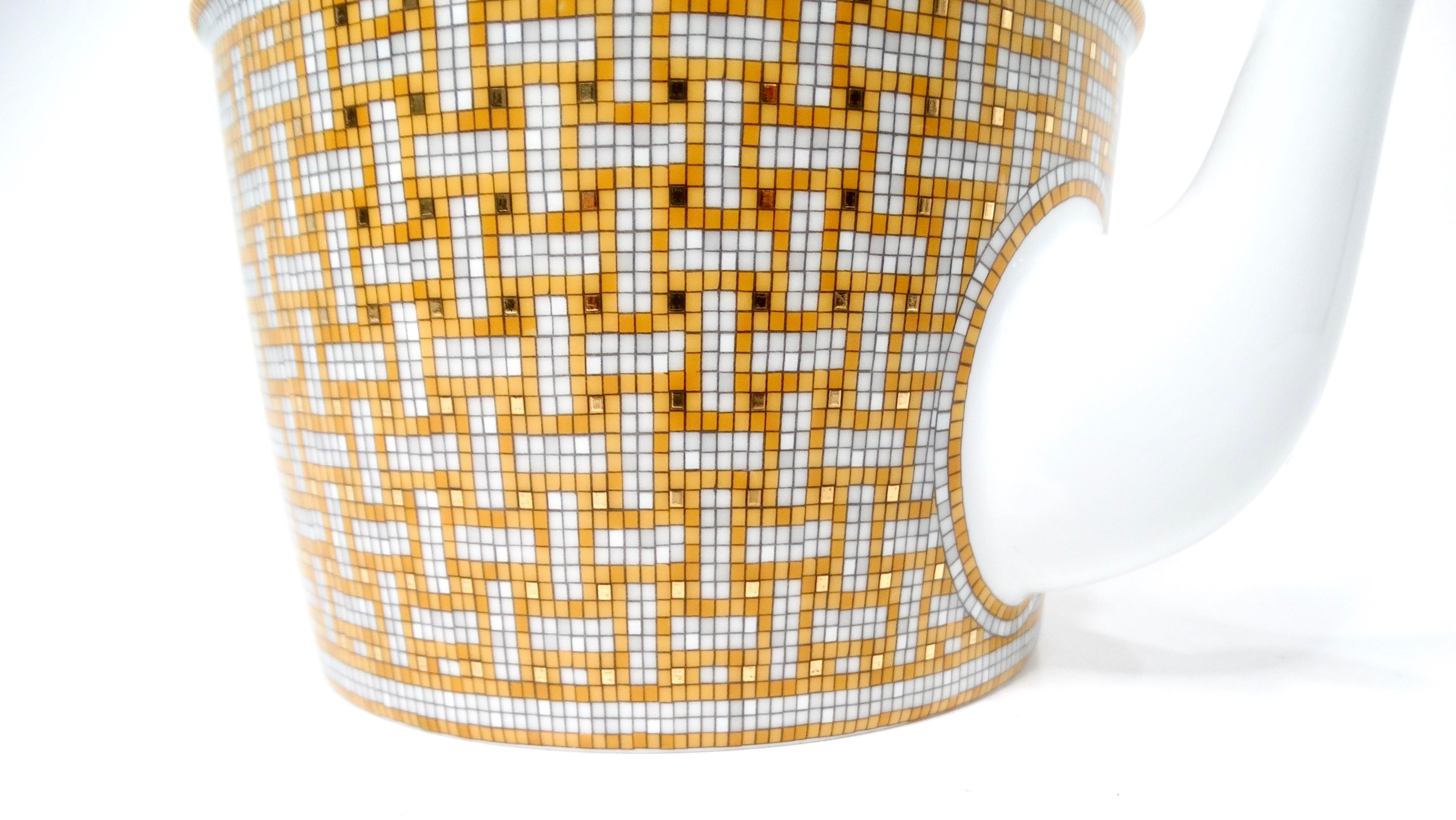 Oro Mosaique di Hermes in porcellana d'oro 24 Van Quatre in vendita