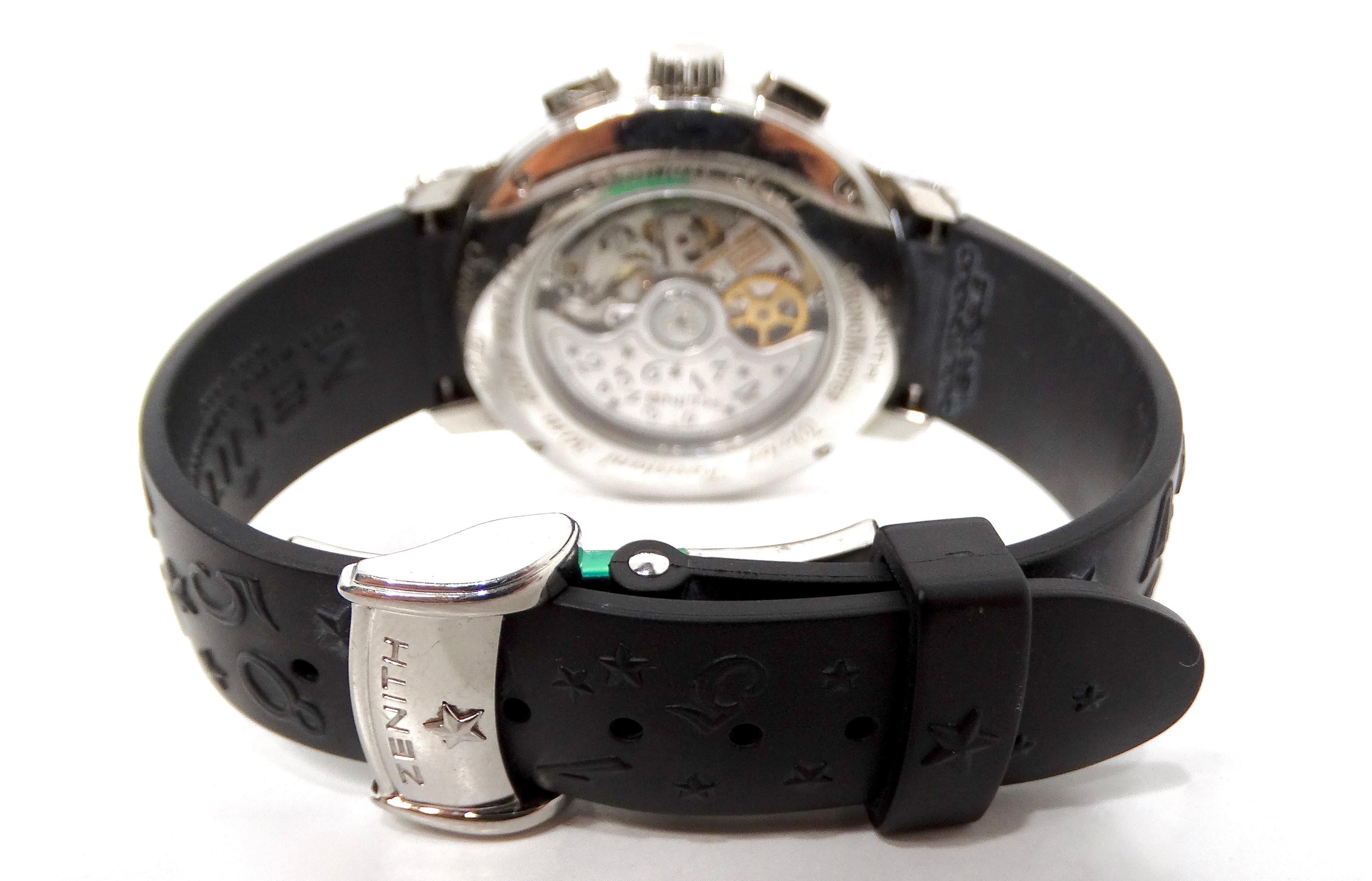 Femenino o masculino Reloj de pulsera Zenith Star El Primero Chronomaster de acero inoxidable en venta