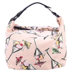 Bolso Chanel Iconic Ice Cream Parfait Canvas Print circa 2003