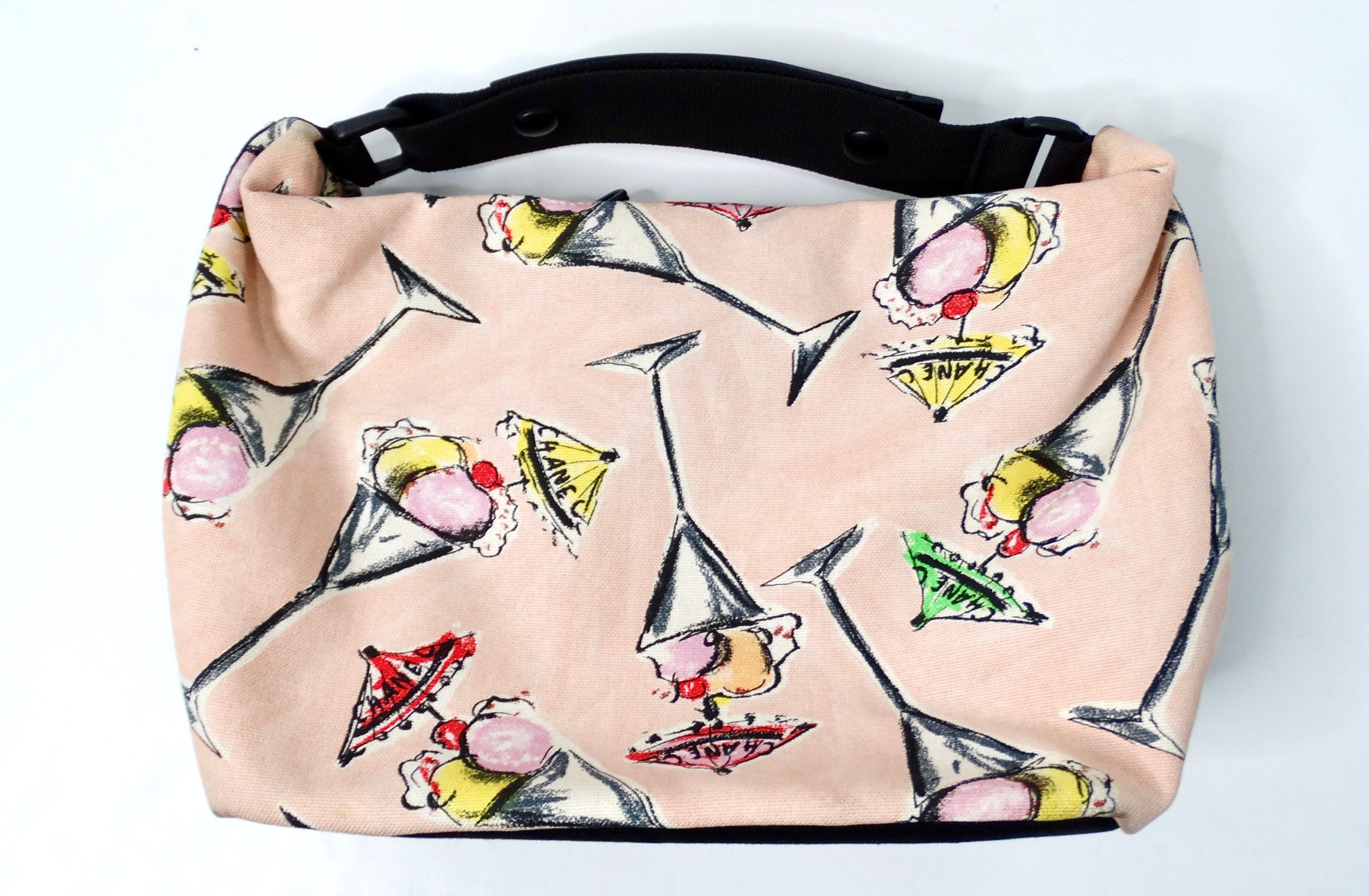 Bolso Chanel Iconic Ice Cream Parfait Canvas Print circa 2003 en venta 3