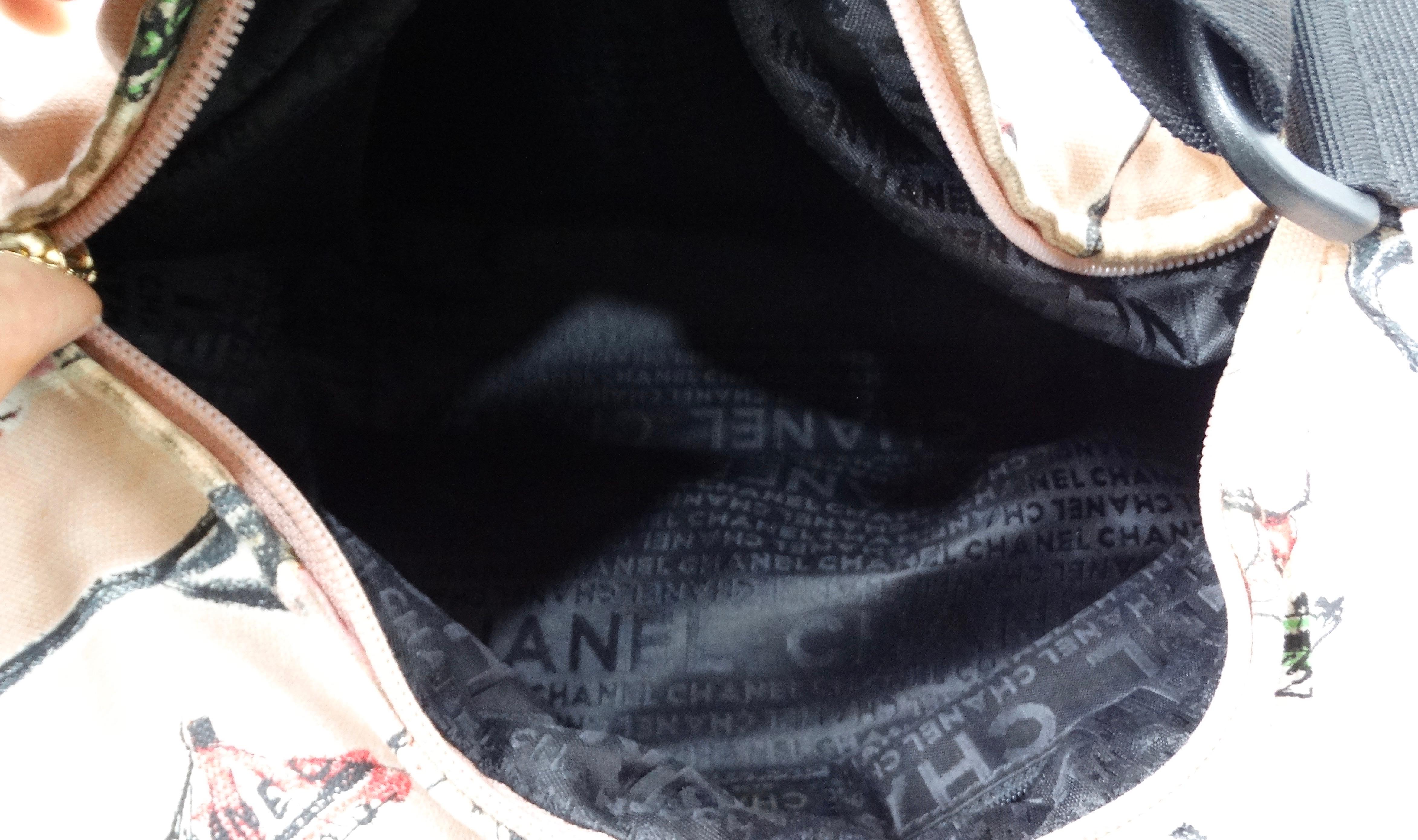 Bolso Chanel Iconic Ice Cream Parfait Canvas Print circa 2003 en venta 5