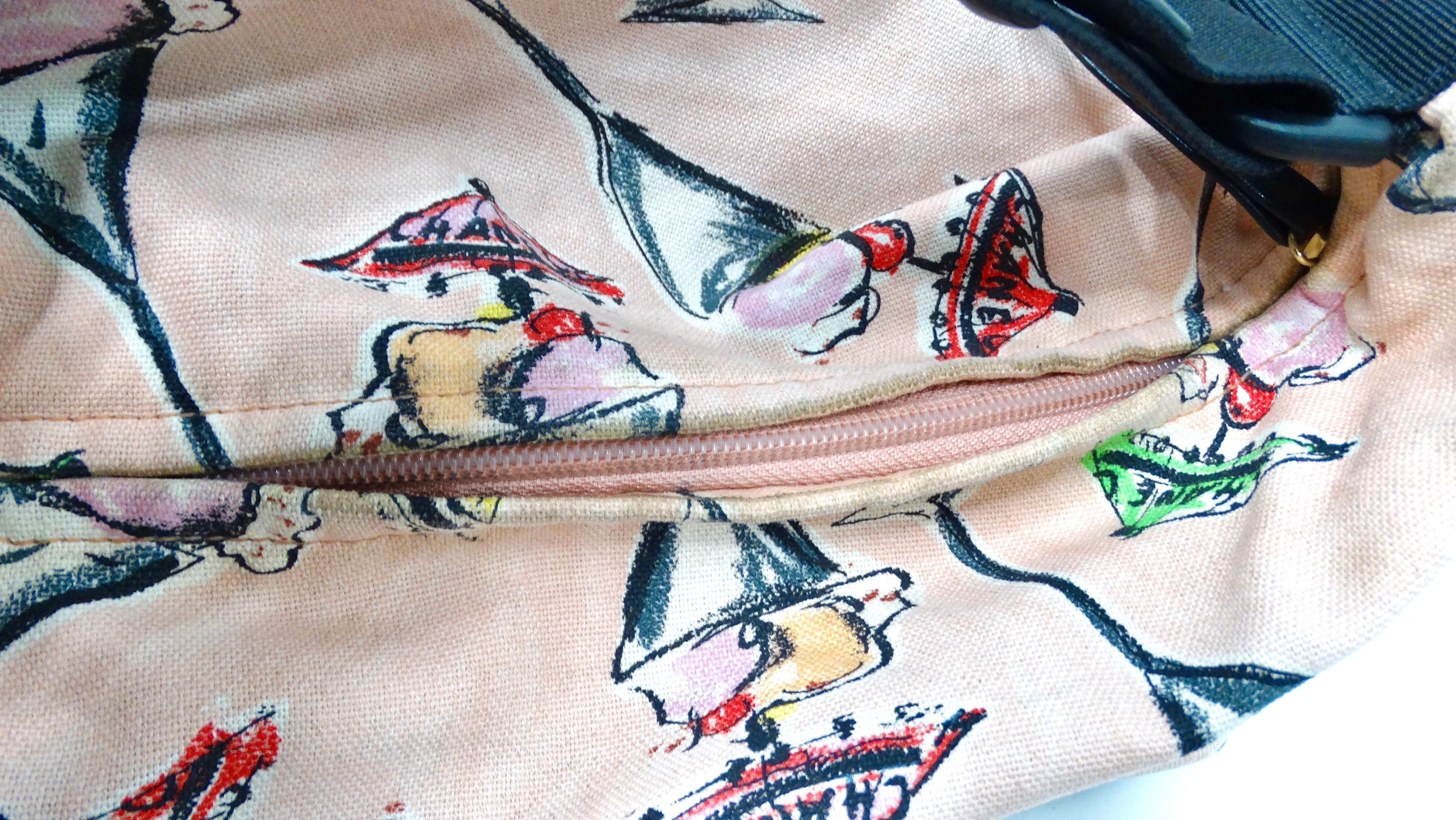 Bolso Chanel Iconic Ice Cream Parfait Canvas Print circa 2003 en venta 6