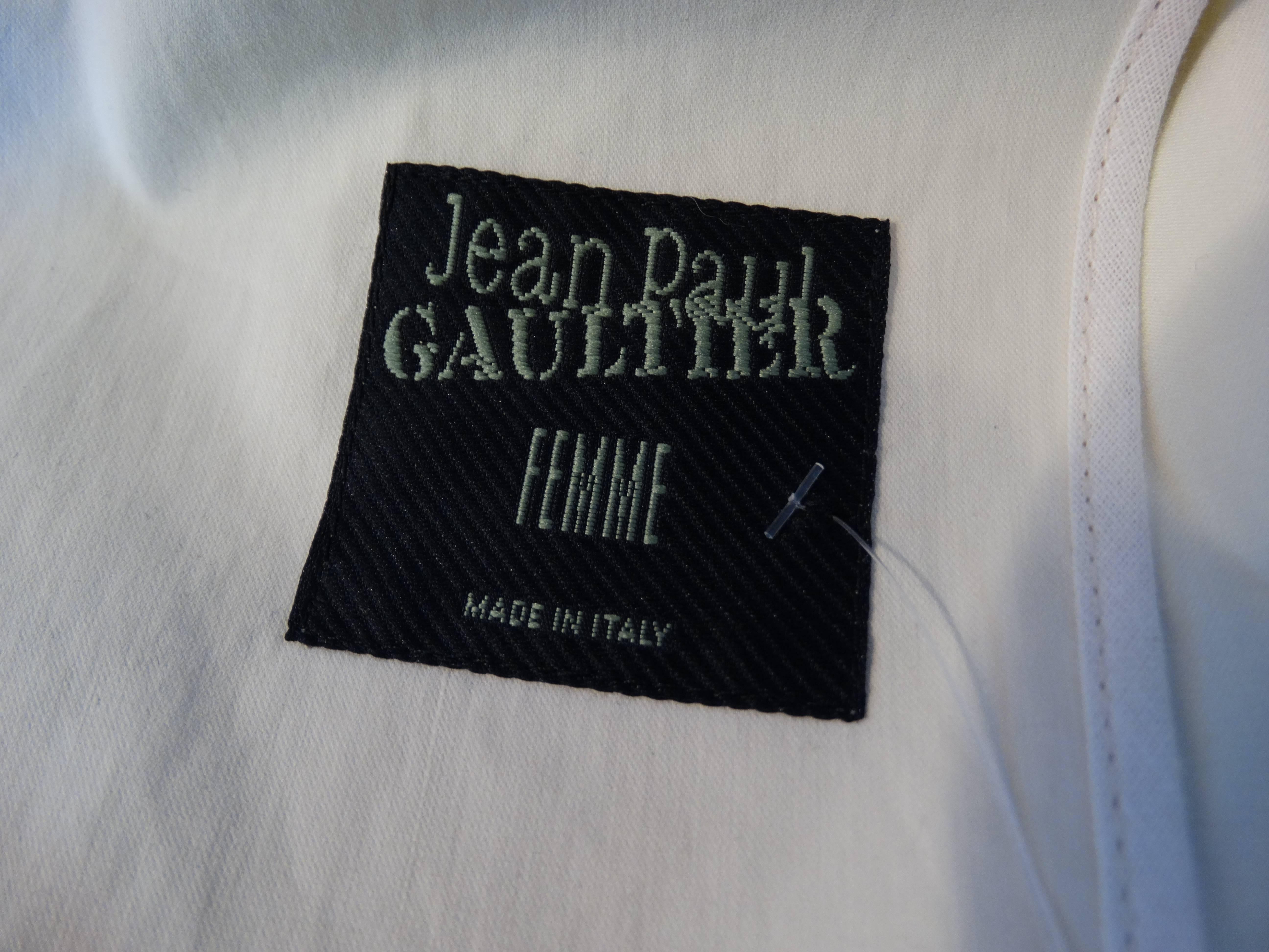 1990s Jean Paul Gaultier Mini Trench Coat For Sale 1