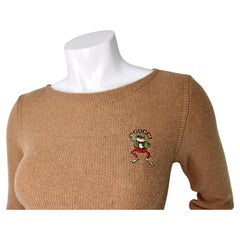 Gucci Children's Camel Knit Sweater Dress