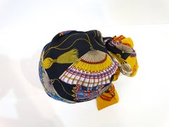 Rare 1980s Bottega Veneta Fan Scarf