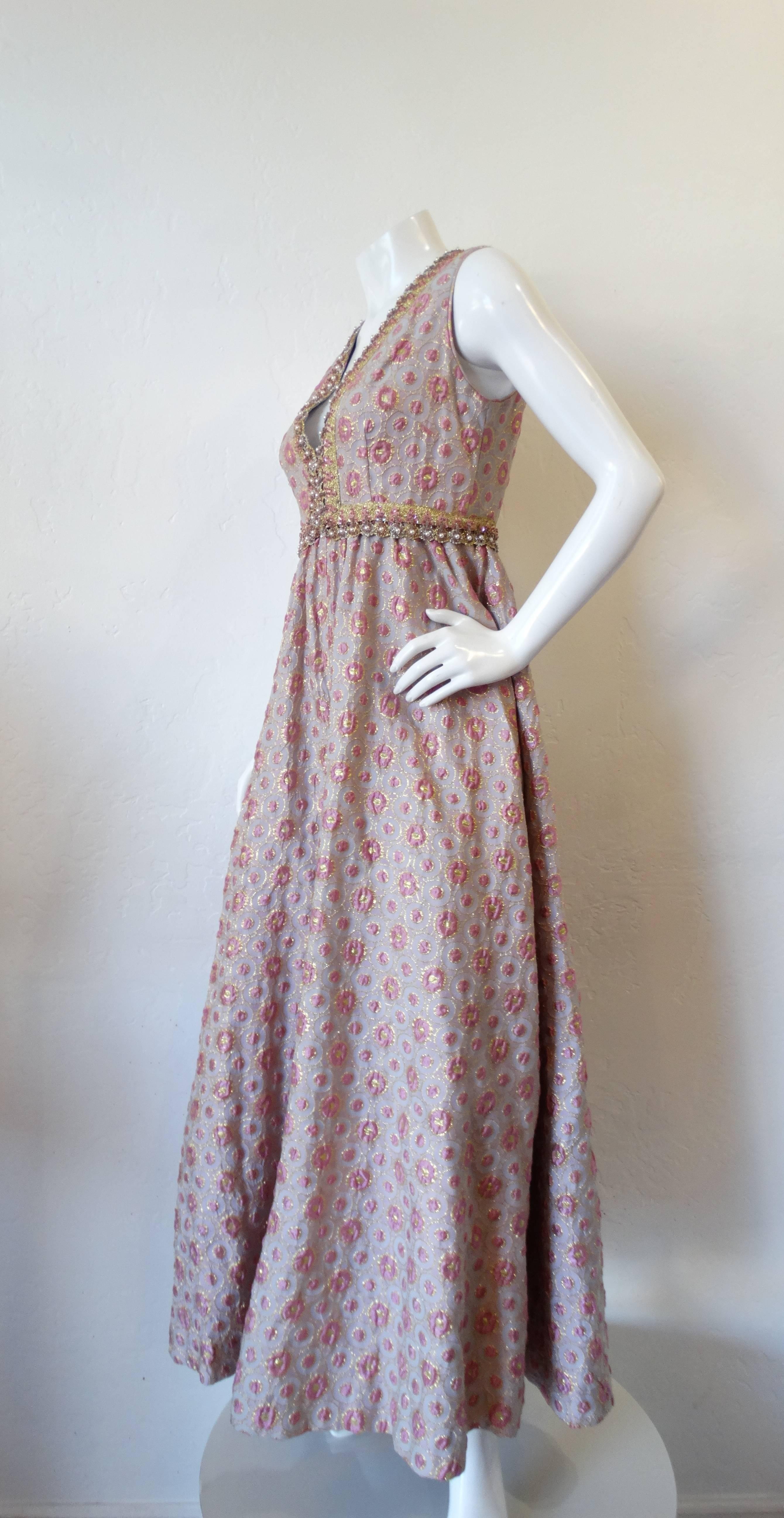 Lovely 1960s Sadie I.Magnin Jumpsuit In Excellent Condition In Scottsdale, AZ