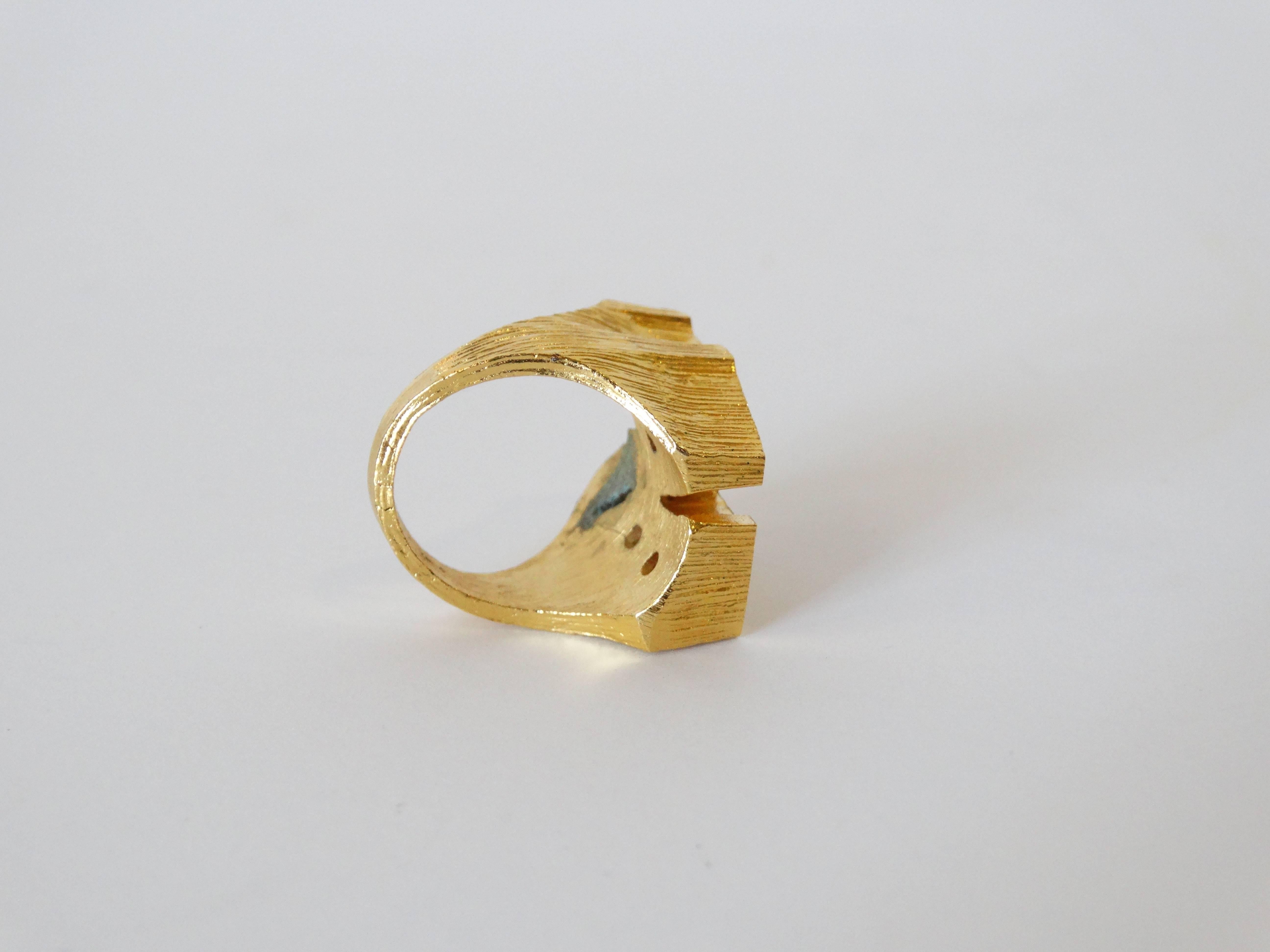 Women's or Men's Robert Indiana LOVE ring, 1970s  