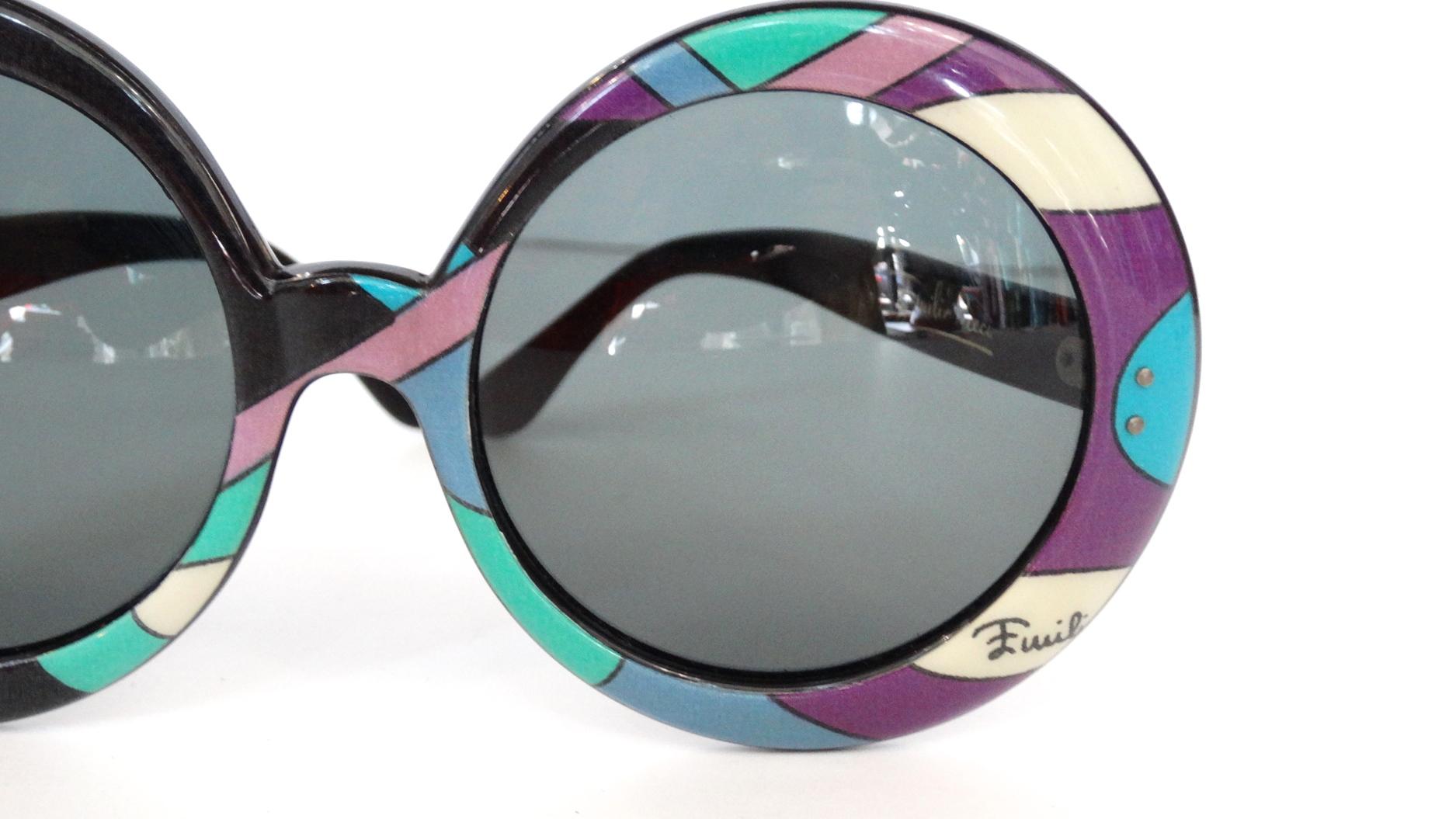 Emilio Pucci Oversized Sunglasses, 1960s 2
