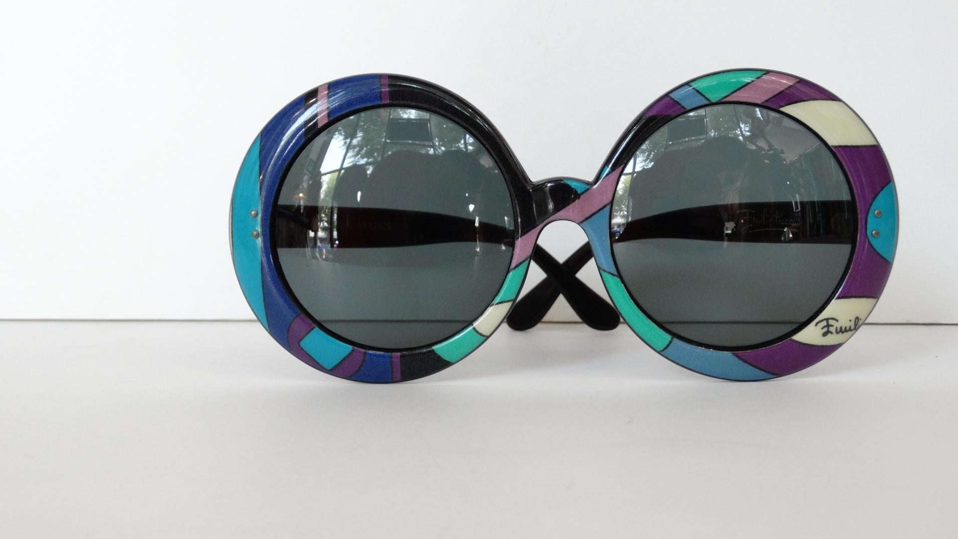 Emilio Pucci Oversized Sunglasses, 1960s 8