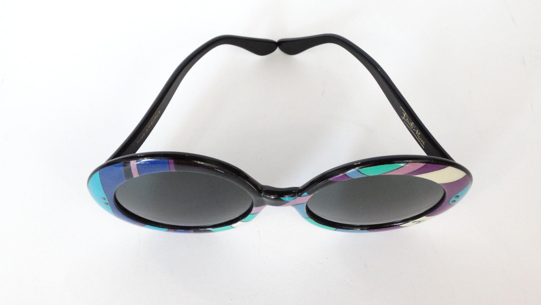 Emilio Pucci Oversized Sunglasses, 1960s 7