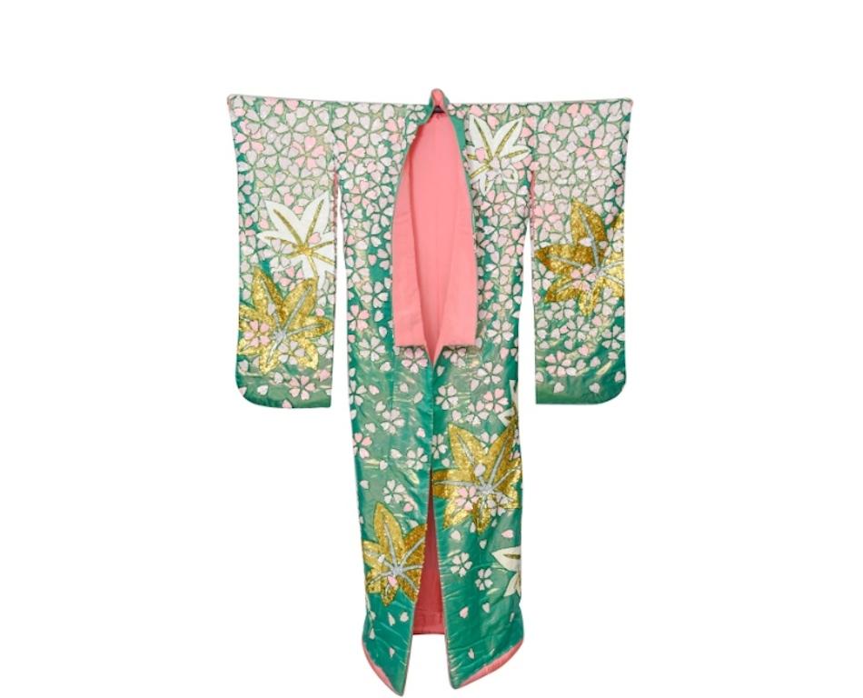 iridescent kimono