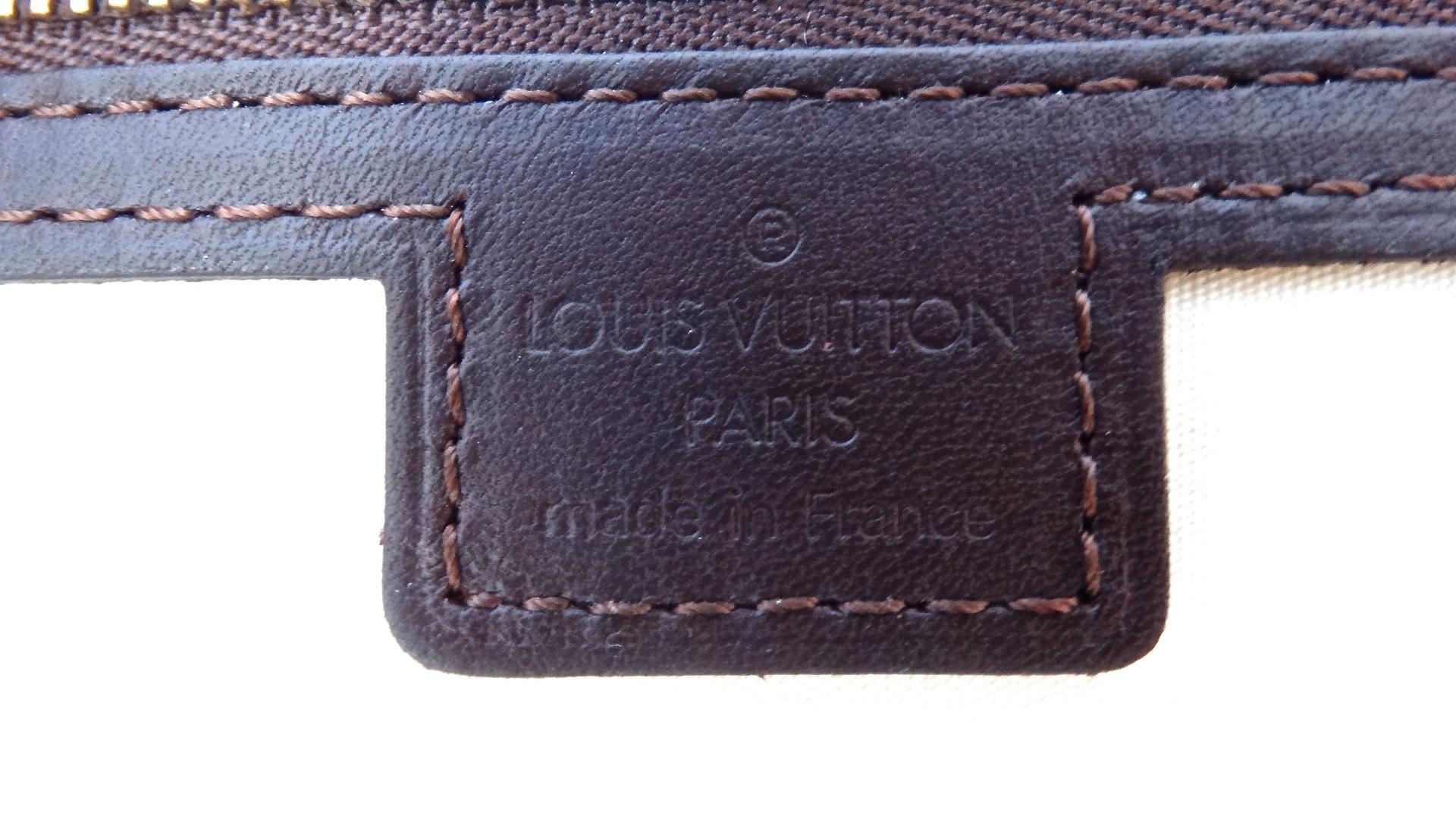 Gray 2000s Louis Vuitton Canvas Monogram Mini Alma Long