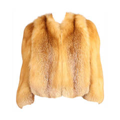 Vintage Fox Fur Jacket
