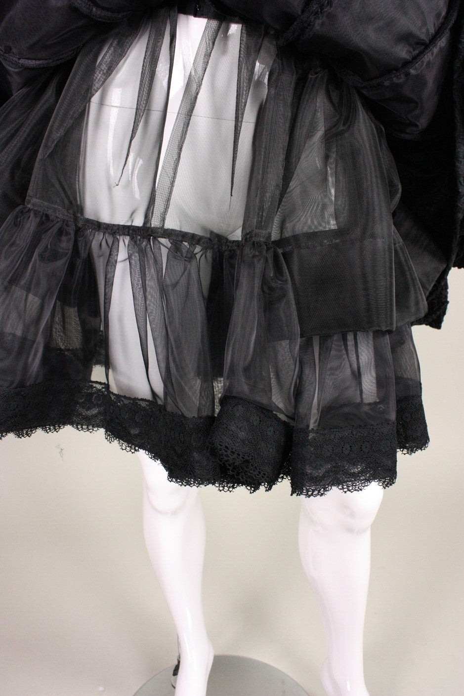 1990's Christian Lacroix Couture Dress with Pouf Skirt 1