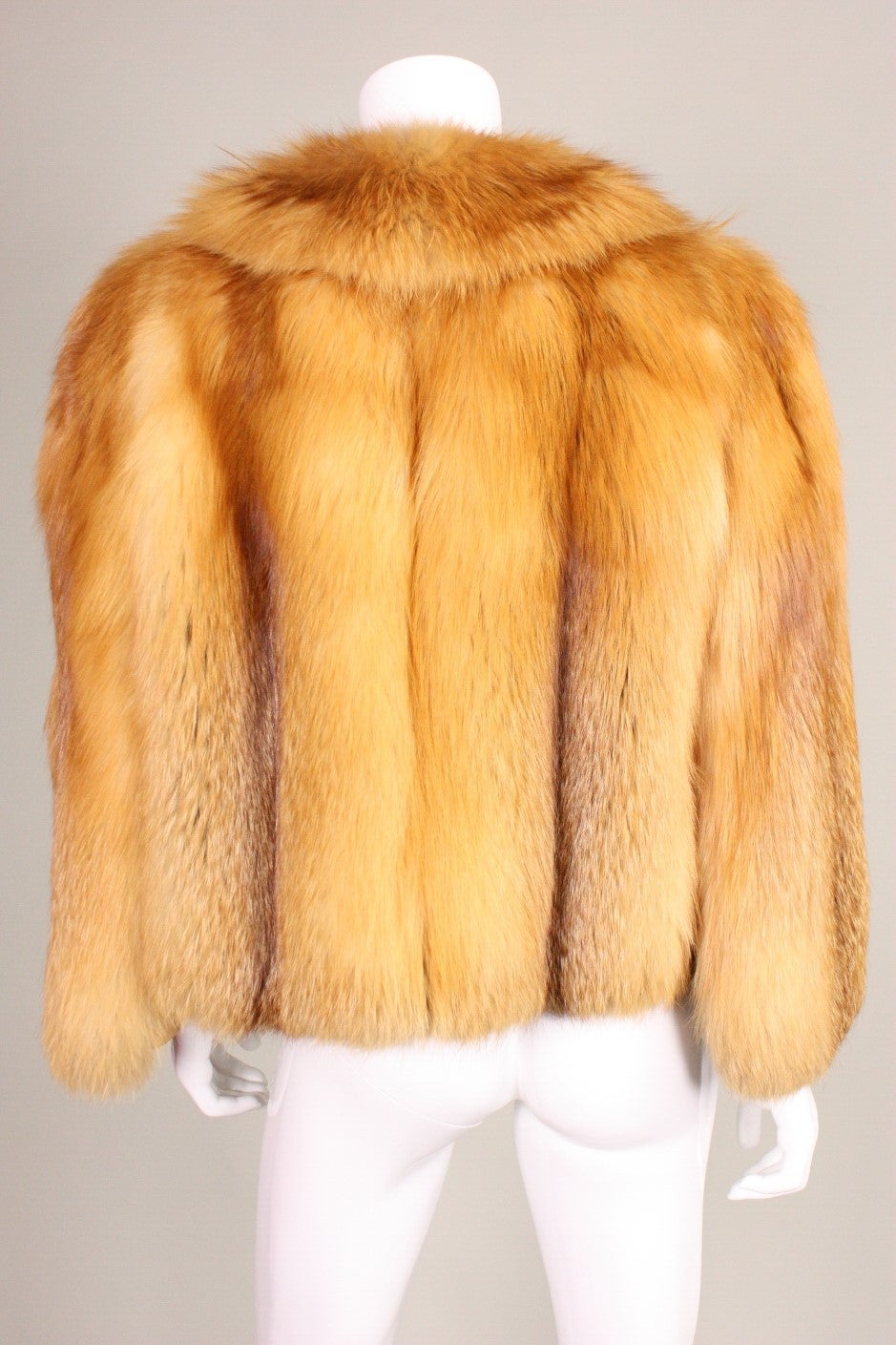 Women's Vintage Fox Fur Jacket