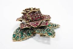 Iradj Moini Extra Large Articulated Flower Brooch