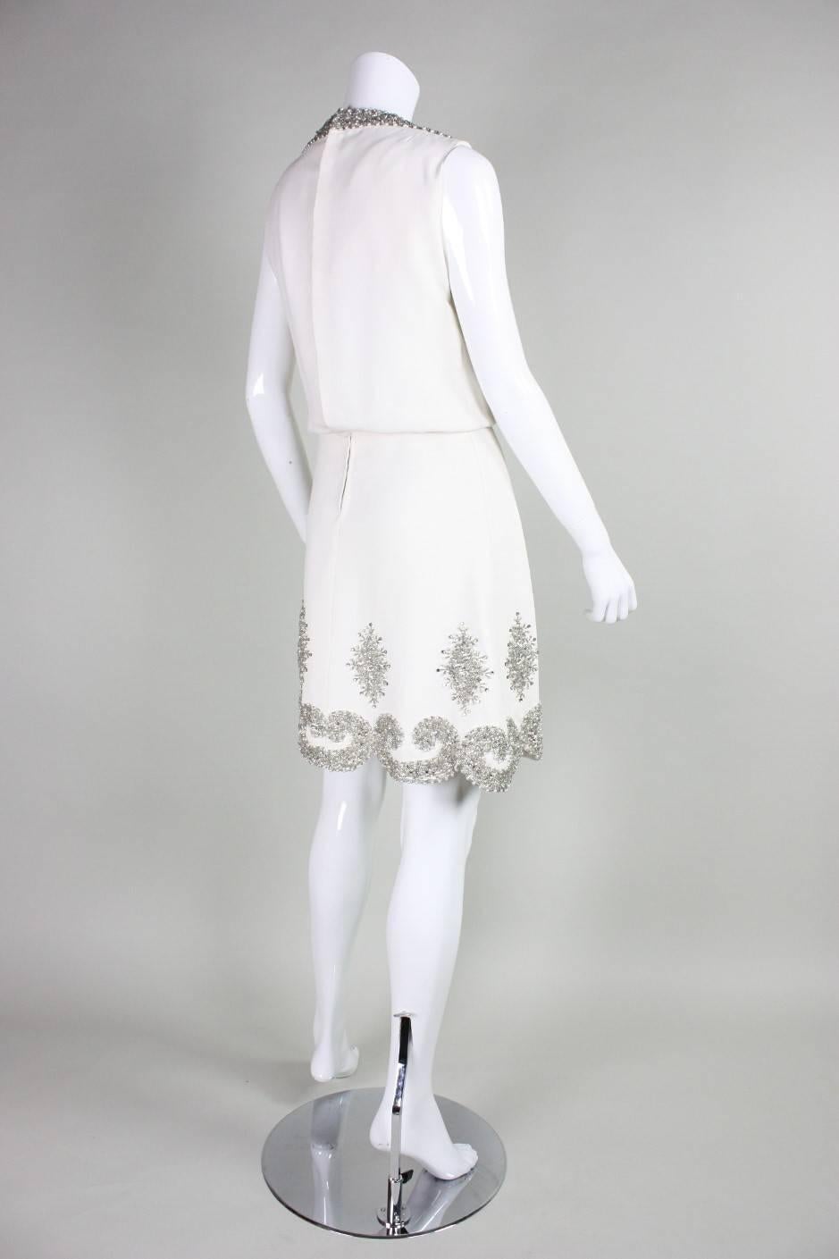 Women's 1960's Renata Beaded Cocktail Dress