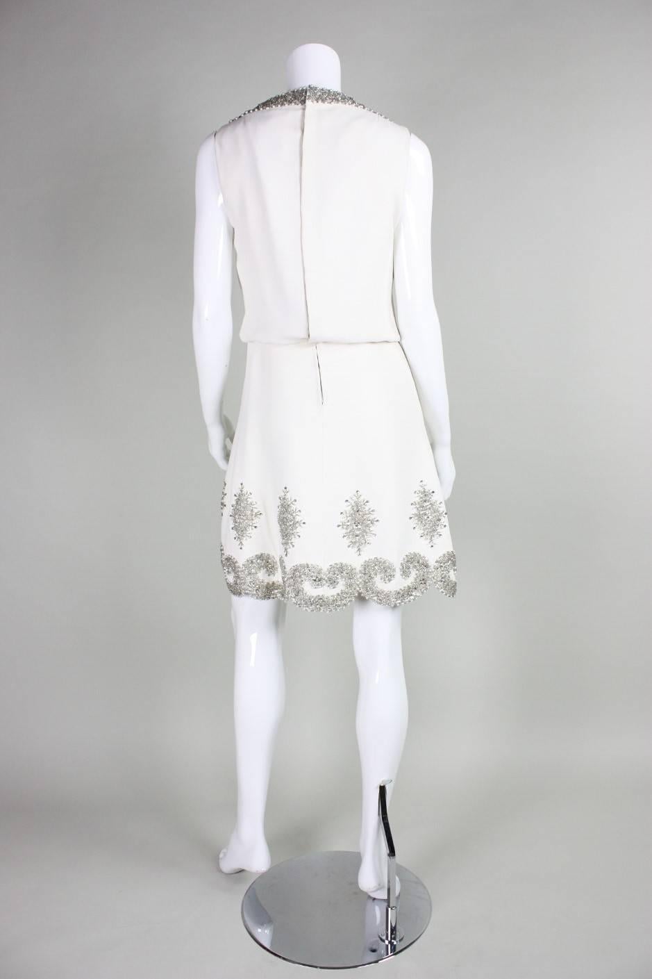 1960's Renata Beaded Cocktail Dress 1