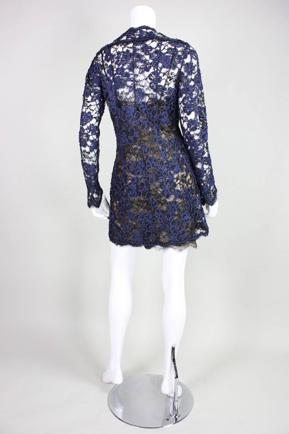 Women's 1990's Geoffrey Beene Lace Ensemble For Sale