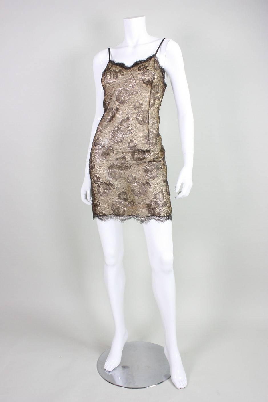 1990's Geoffrey Beene Lace Ensemble For Sale 3