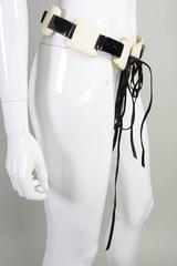 Yves Saint-Laurent Horn Link Belt, 1980s