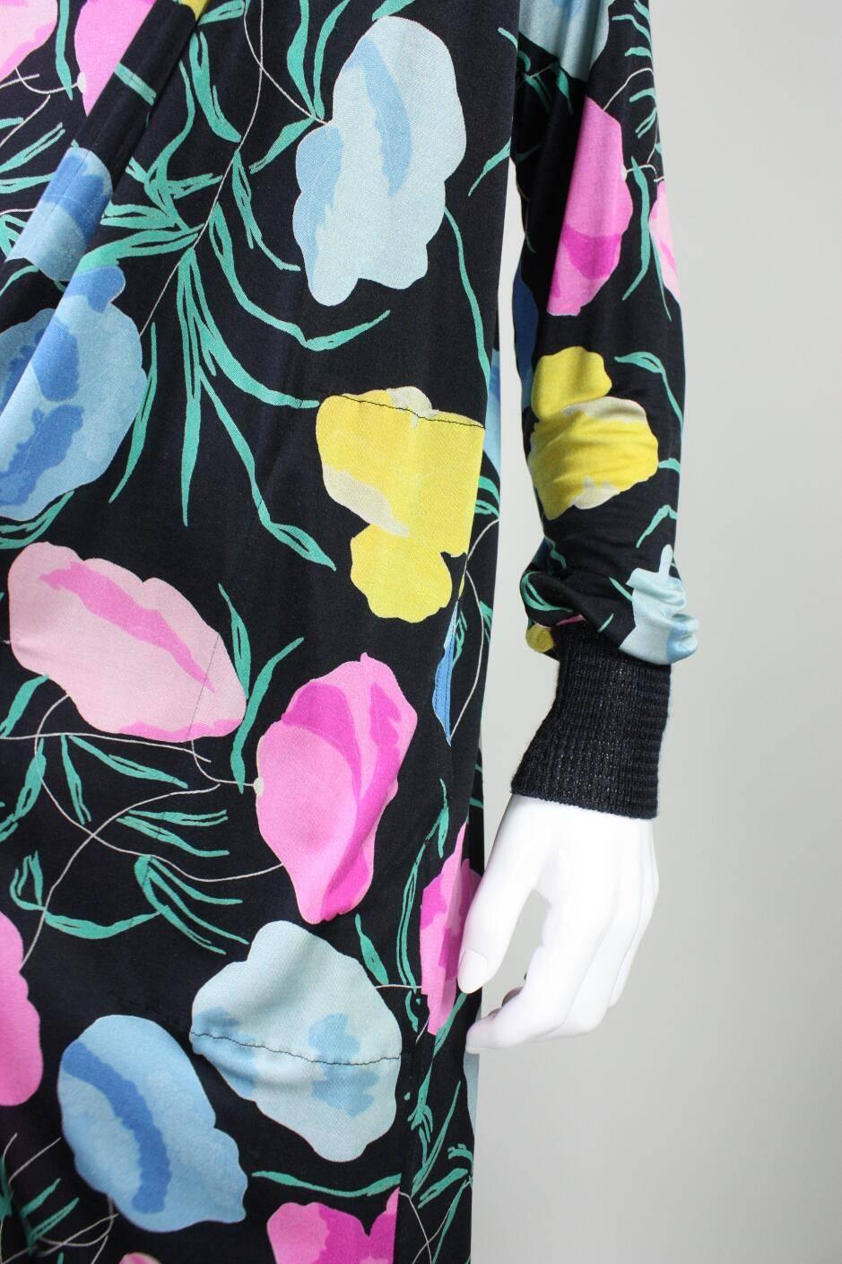 1970's Missoni Silk Jersey Gown & Jacket Ensemble For Sale 4