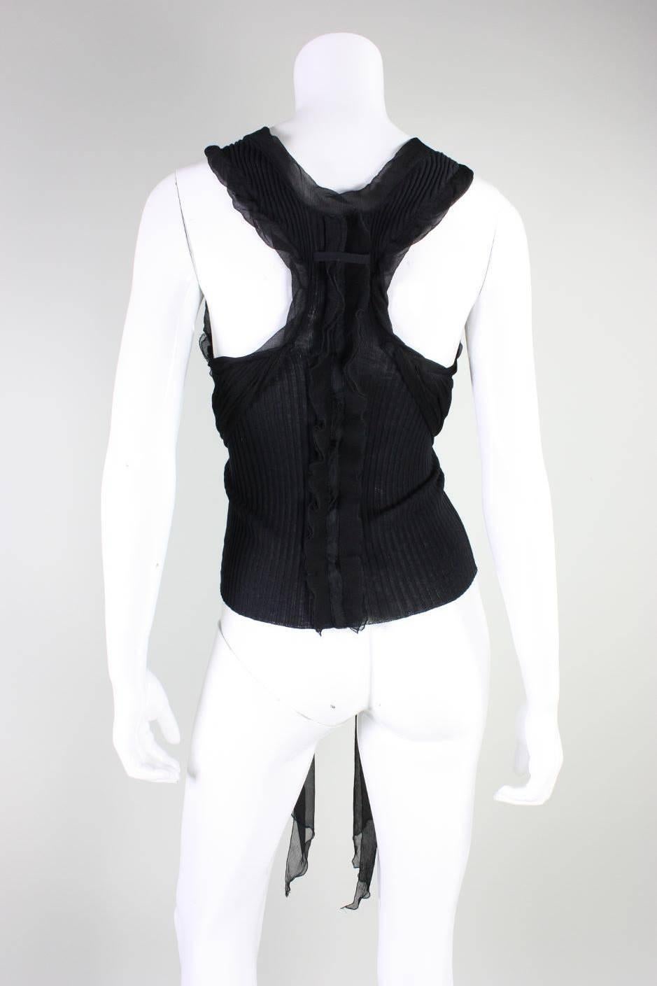1990's Jean-Paul Gaultier Sweater Vest In New Condition In Los Angeles, CA
