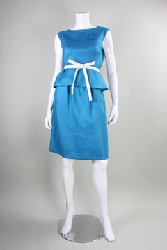 1960's Norman Norell Linen Ensemble