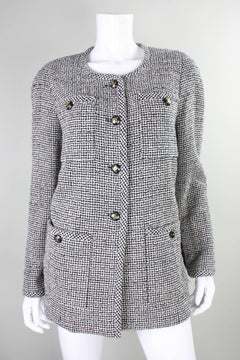 1980's Chanel Wool Boucle Jacket