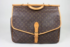 1990's Louis Vuitton Sac Chasse Monogram Canvas Luggage