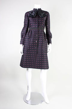 1960's Chester Weinberg Dress with Geometric Print