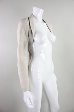 Yohji Yamamoto Cutaway Linen Jacket