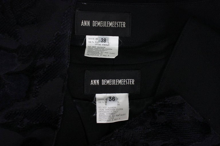 Ann Demeulemeester Vest & Skirt Ensemble For Sale 2