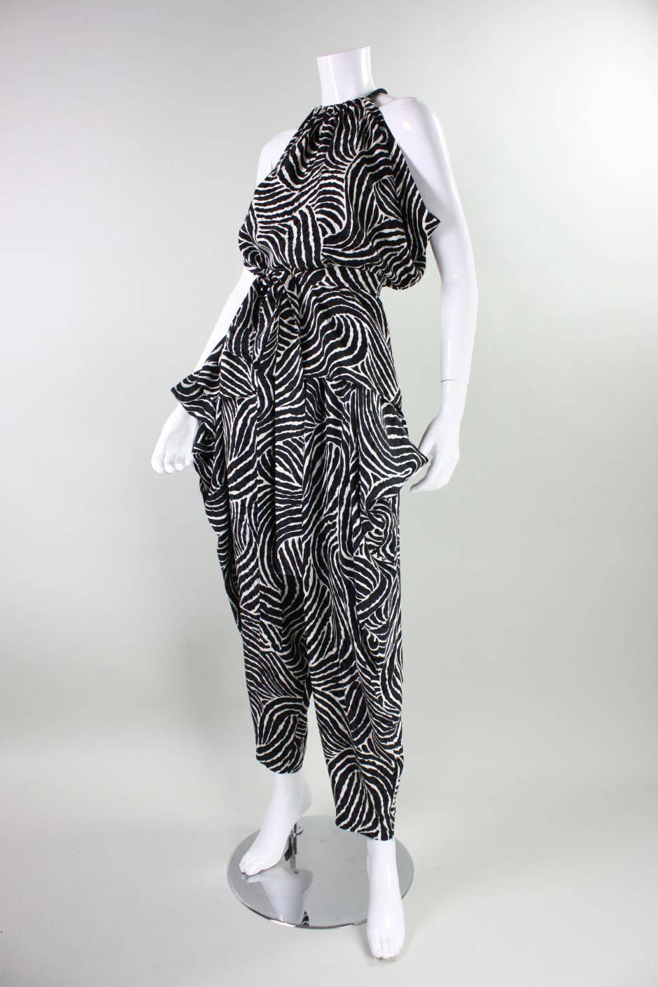 Women's 1980's Yves Saint Laurent Silk Ensemble